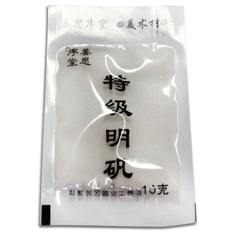 姜思序堂10克袋装特级明胶明矾粉状国画矿物颜料调胶胶矾水制作