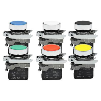 施耐德XB4-BA系列平头按钮开关