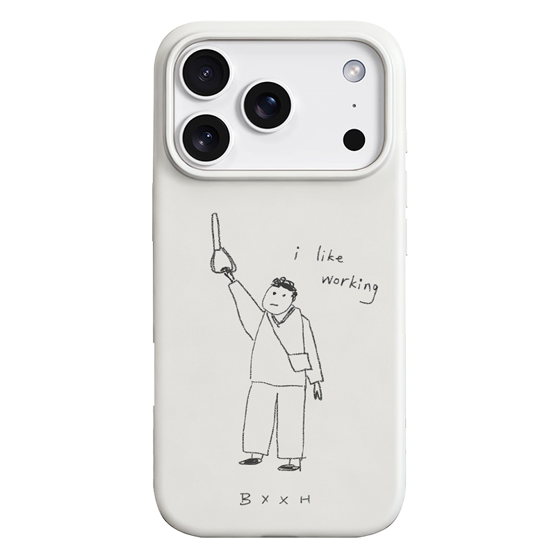 原创个性打工人日常菲林手机壳