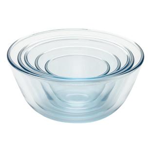 onlycook家用玻璃碗和面盆揉面盆烘焙专用打奶油打蛋盆凉菜料理碗