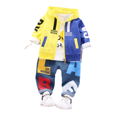 全棉一岁半宝宝衣服男孩童装