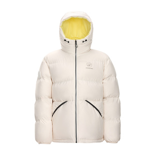 明星同款熊猫保暖白鸭绒羽绒服女双面穿2025新款冬季高蓬连帽外套