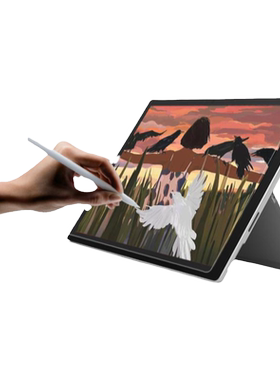 适用微软surfacepro9保护膜防眩光3A类纸膜平板写字膜surface go2/3屏幕膜画画surface book高清磨砂膜抗指纹