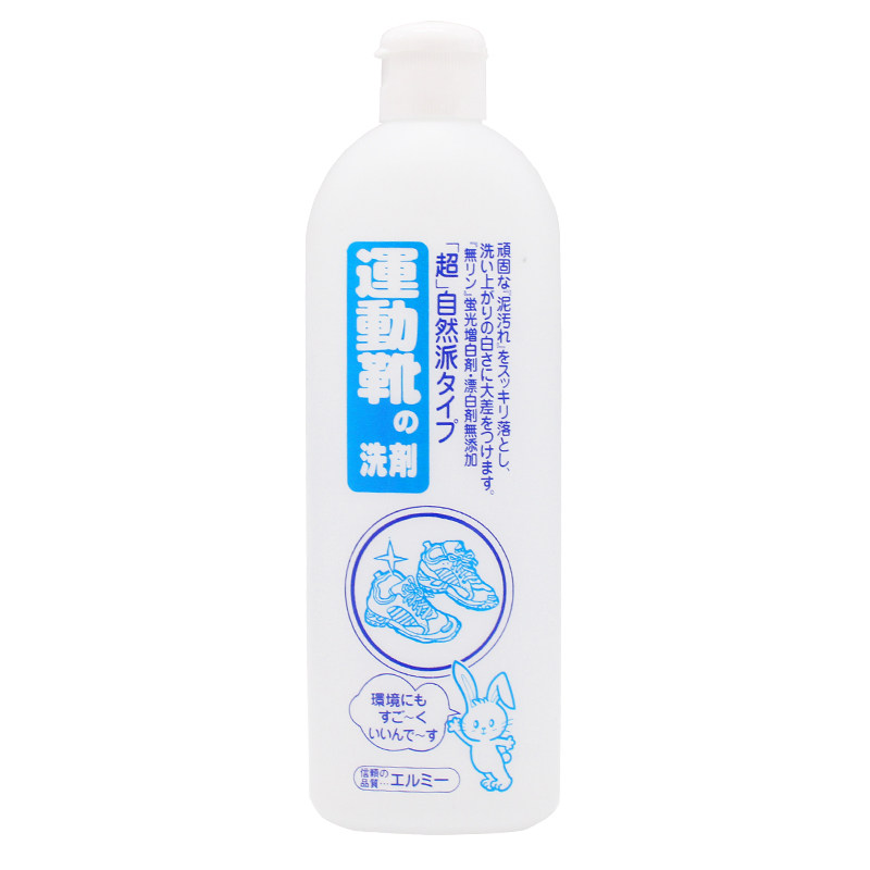 日本elmie惠留美刷鞋神器球鞋运动鞋白鞋洗涤剂清洁剂去污剂500ml