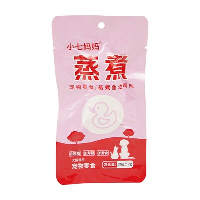 宠物蒸煮鸭胸肉猫咪零食50包增肥