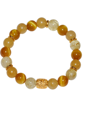 赛赛莉安沉香水晶玛瑙幸运手链新中式手串小众设计个性礼物轻奢女