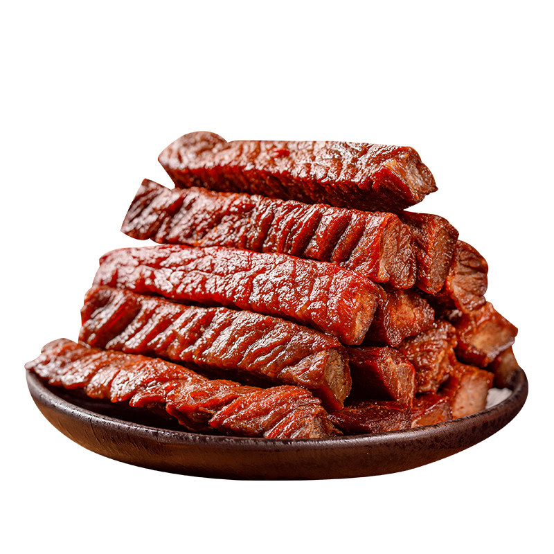 牛胖胖八成干牛肉干正宗内蒙古特产健身即食手撕馋嘴零食250g1袋