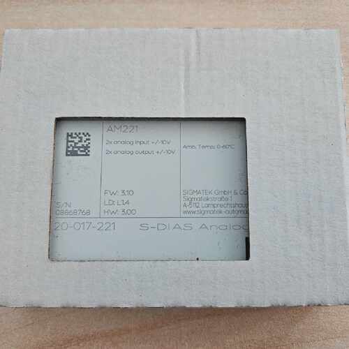 SIGMATEK 20-017-221 AM221 FW3.1 LDL1.4 HW3.00 NEU