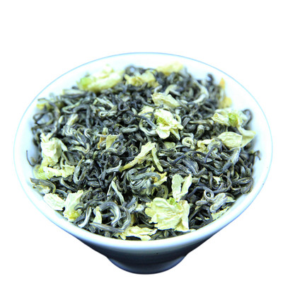 四川蒙顶山飘雪茉莉花茶