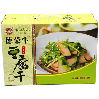 即食河南豆制品德荣特产豆腐干
