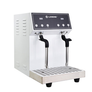 包邮LEHEHE乐呵呵蒸汽机奶泡机奶茶饮料咖啡厅商用温控型打奶器