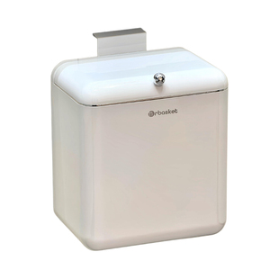 厨房垃圾桶挂式家用高颜值壁挂式纸篓大号大容量带盖免弯腰卫生桶