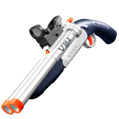 卡尚米男孩双管抛壳散弹玩具枪