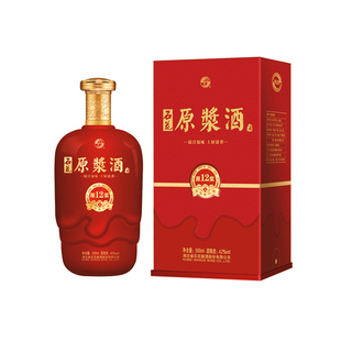 【正品保真】石花原浆12清香型原浆酒42度白酒500mL正品酒厂直发