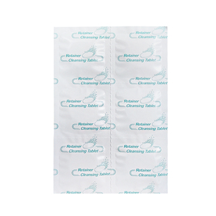 正畸保持器防磨牙套清洁片6片 全半口假牙义齿泡腾片清洁剂护理液