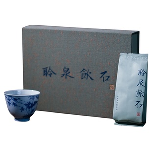 【聆泉饮石】2025磊石老枞水仙 聆泉饮石武夷岩茶 青瓷罐100g