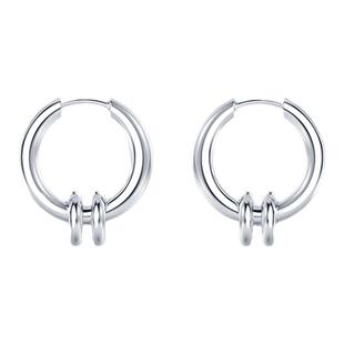 Mistova 设计师首饰ins潮流耳环女可拆卸925银 奇普耳钉