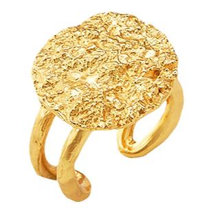 Neverfar「煌煌熠采」敦煌联名限定系列手工雕蜡圆盘戒指女小众