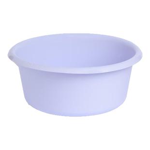 茶花脸盆塑料盆子家用洗脸盆小号加厚耐用大号塑料盆洗脚盆洗衣盆