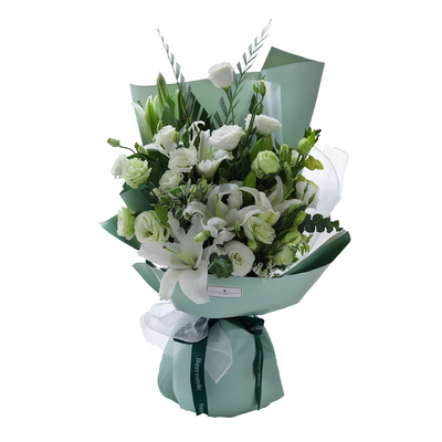 成都本地鲜花预定送花上门百合