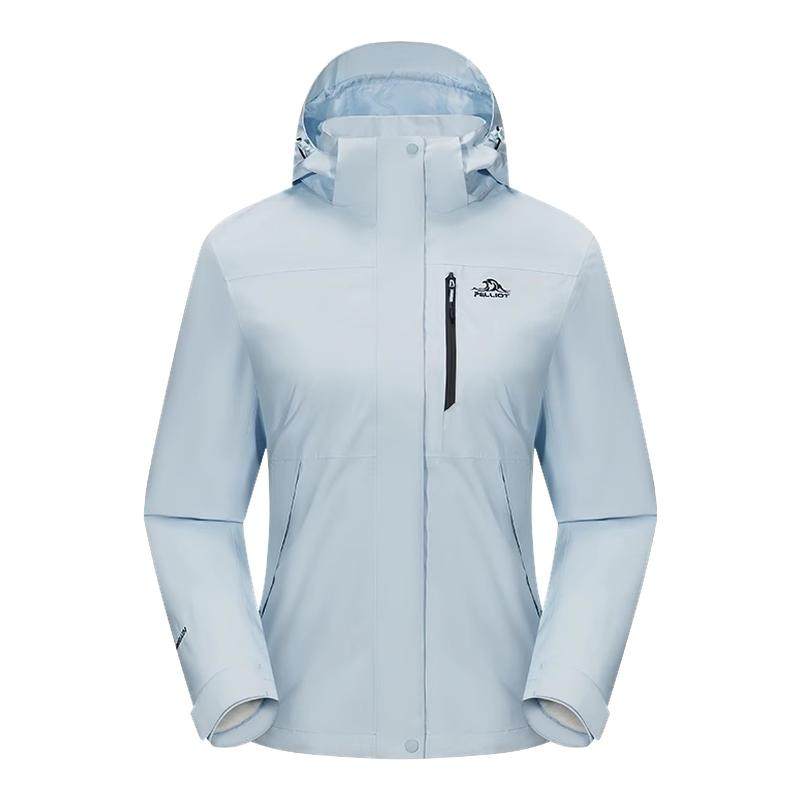 【经典2.0】伯希和户外冲锋衣男女三合一防风防水徒步外套登山服