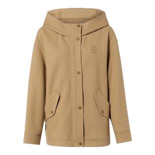 【年货新降】【美丽诺羊毛】ELSEWHERE珂思连帽休闲外套上衣25春