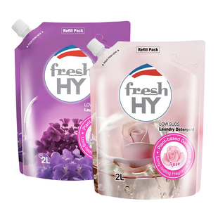 菁华freshHY清可新香水级洗衣液袋装除菌除螨去渍留香家用补充装