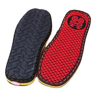 孺子牛鞋底手工防滑上线飞织面底子勾拖鞋布条线冰条线钩鞋子婚嫁