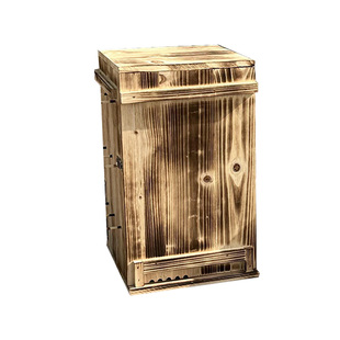 蜂荣三峡土养中蜂箱立式诱蜂桶新款蜜蜂箱无需巢框标准诱蜂箱蜂桶