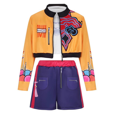 猎魔女团儿童演出服cos服装