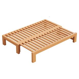 全实木沙发床榉木可折叠伸缩床小户型客厅卧室简约现代两用沙发床