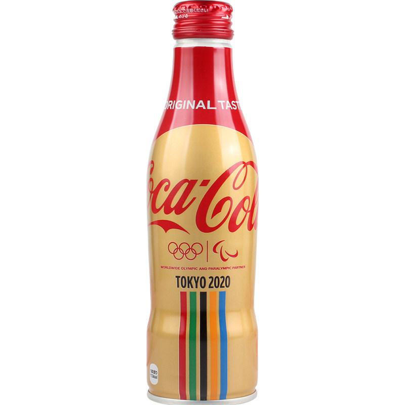 2瓶装/日本进口Coca－Cola2020东京奥运会限量收藏版可口可乐铝瓶