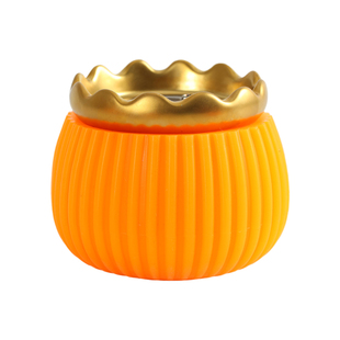 火龙罐广东省中医院专用刘伟同款艾灸器具鎏金艾灸罐莲花口刮痧罐