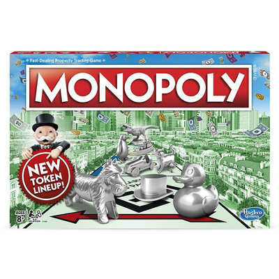 孩之宝地产大亨monopoly电子银行游戏强手棋互动桌游儿童玩具
