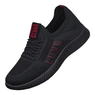 老北京布鞋女新款透气中老年黑色工作鞋老人运动软底防滑妈妈鞋子