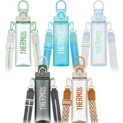 膳魔师便携有背带Tritan运动水杯