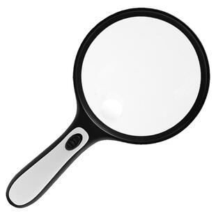 30倍老人阅读高清放大镜高倍大直径儿童线路板凸透镜老花1000正品