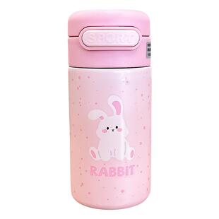 可爱迷你保温杯男女孩外带便携卡通吸管水杯316不锈钢小巧口袋杯