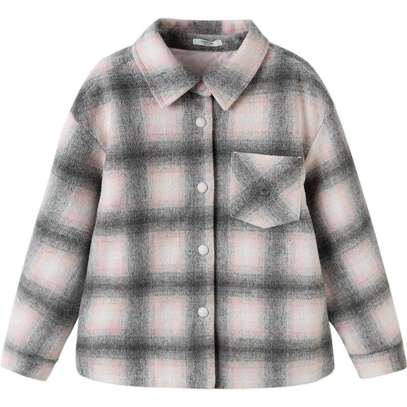 巴拉巴拉女童棉服中大童棉衣外套