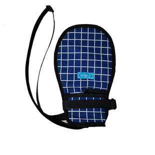 雨其琳老人防抓手套防拔管约束手套冬季加厚保暖加绒防自伤手套