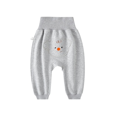 大pp裤宝宝春秋婴儿高腰护肚裤