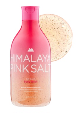 Himalaya Pinksalt-植物提取保湿去角质喜马拉雅粉盐沐浴露磨砂膏