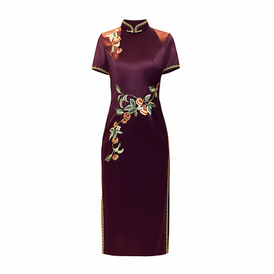 香薇姿喜婆婆婚宴装2025新款旗袍