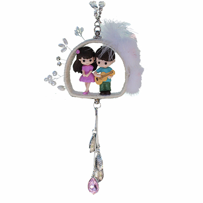 网红高档大气女神款情侣汽车挂件