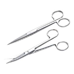 不锈钢医用手术剪刀外科直弯头尖头加厚眼科医疗器械工具拆线剪子
