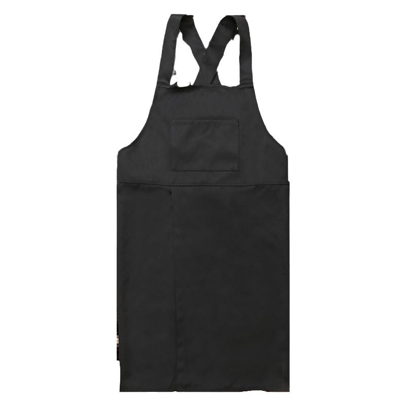 工作服长款陶艺专用开叉美甲店