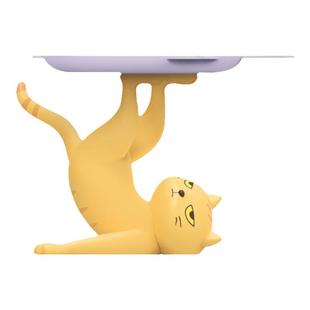 那坨猫撑起你系列盲盒饰物收纳搞怪表情托盘猫咪摆件潮玩手办礼物