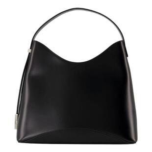 Osoi Egg 单肩包 皮质 黑色