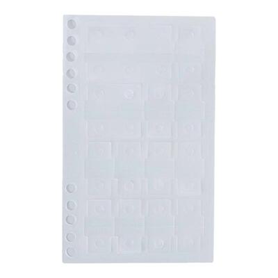 a4a5a6a7a8b5活页通用贴挂扣贴手帐本内页相册收纳替芯改造通用贴