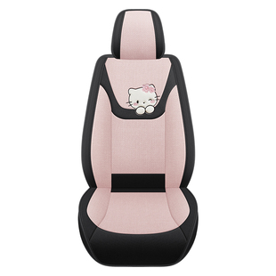 2026款零跑C10座椅套25款零跑B01专用汽车座套全包围亚麻布艺坐垫